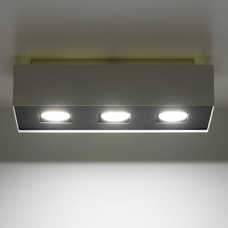 Plafonnier 3 Spots Led Blanc