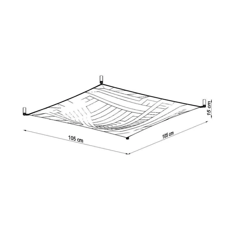 Plafonnier Plat Industriel
