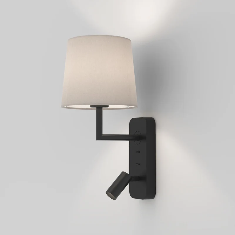Astro Side by Side Bedside Wall Lamp