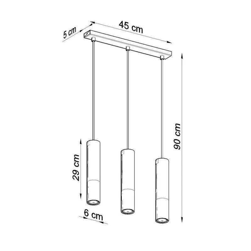 Suspension Luminaire Noir Et Doré