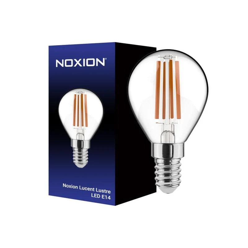 Noxion Lucent Lustre LED E14 P45 Clear - 470lm 2700K - Dimmable