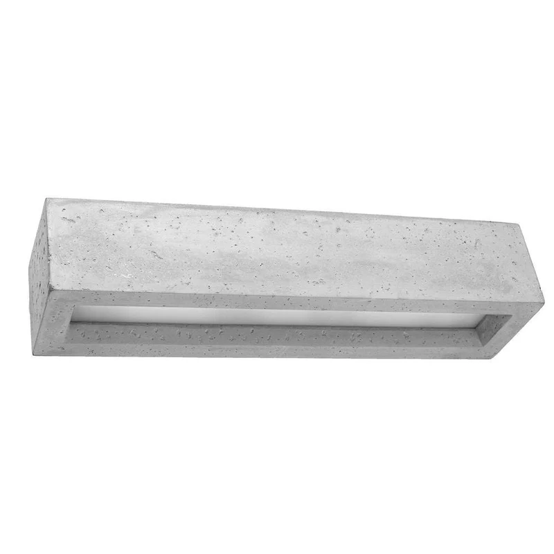 Applique Barre Béton Style Industriel