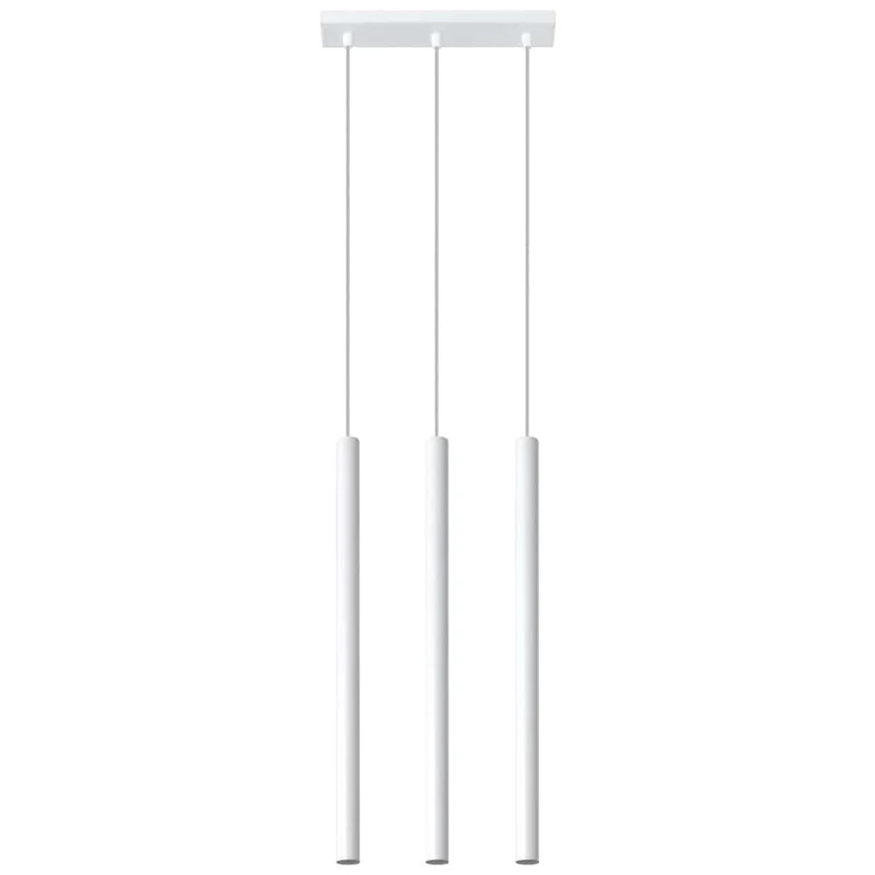 Suspension Blanche 3 Lampes