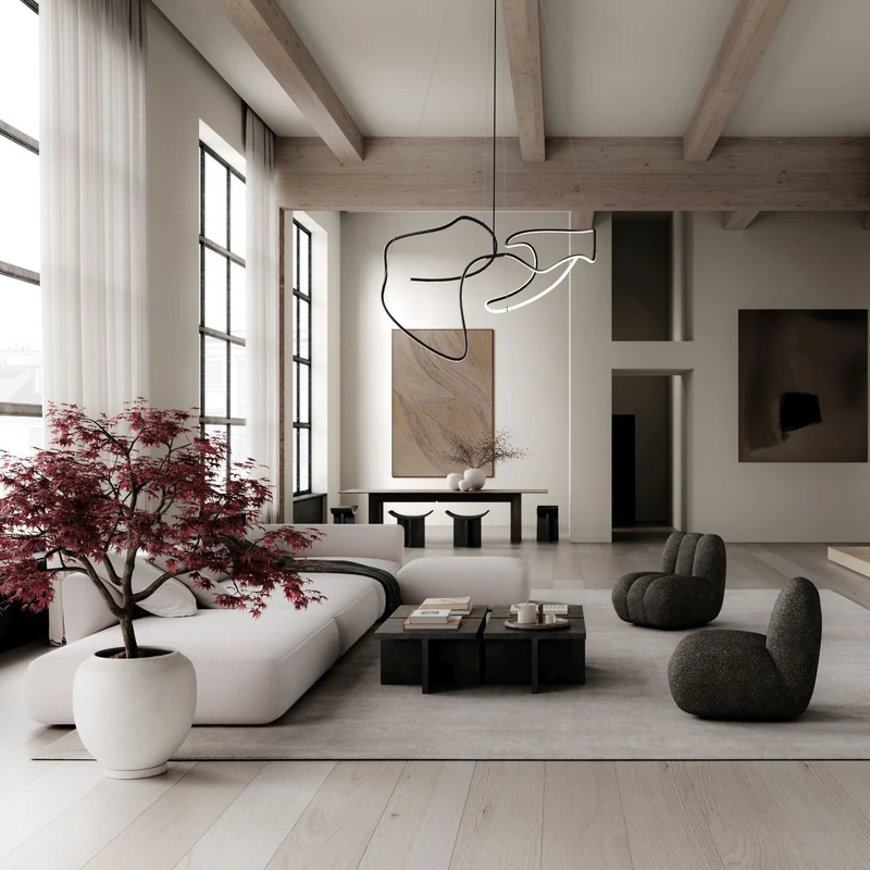 101 Copenhagen Ghost Chandelier