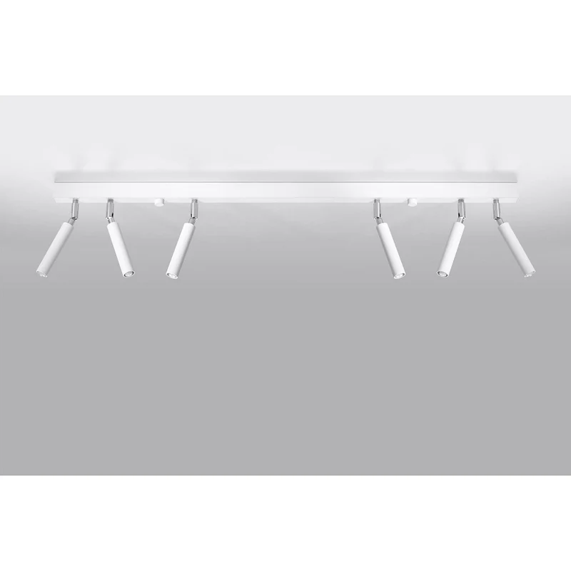 Plafonnier 6 Spots Orientables