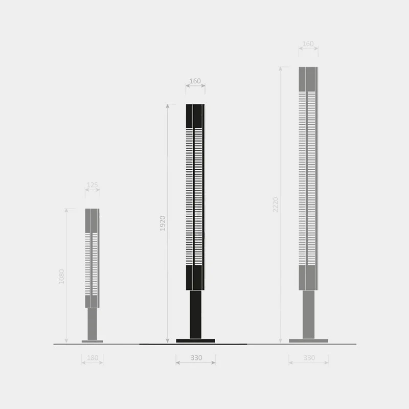Serge Mouille Signal Column Lamp
