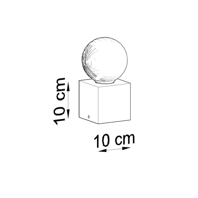 Lampe Beton