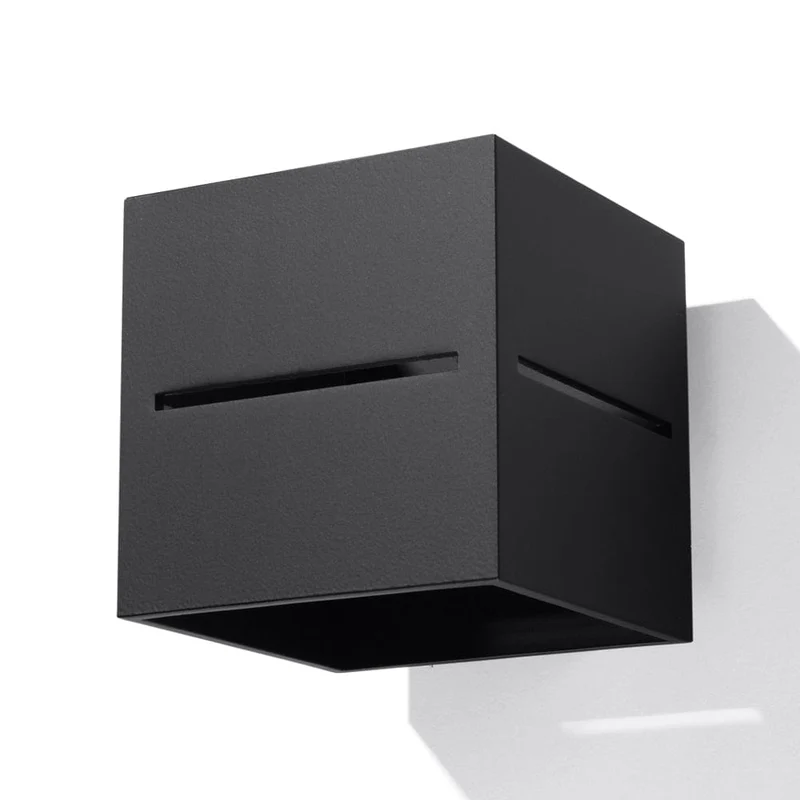 Applique Murale Cube Noir