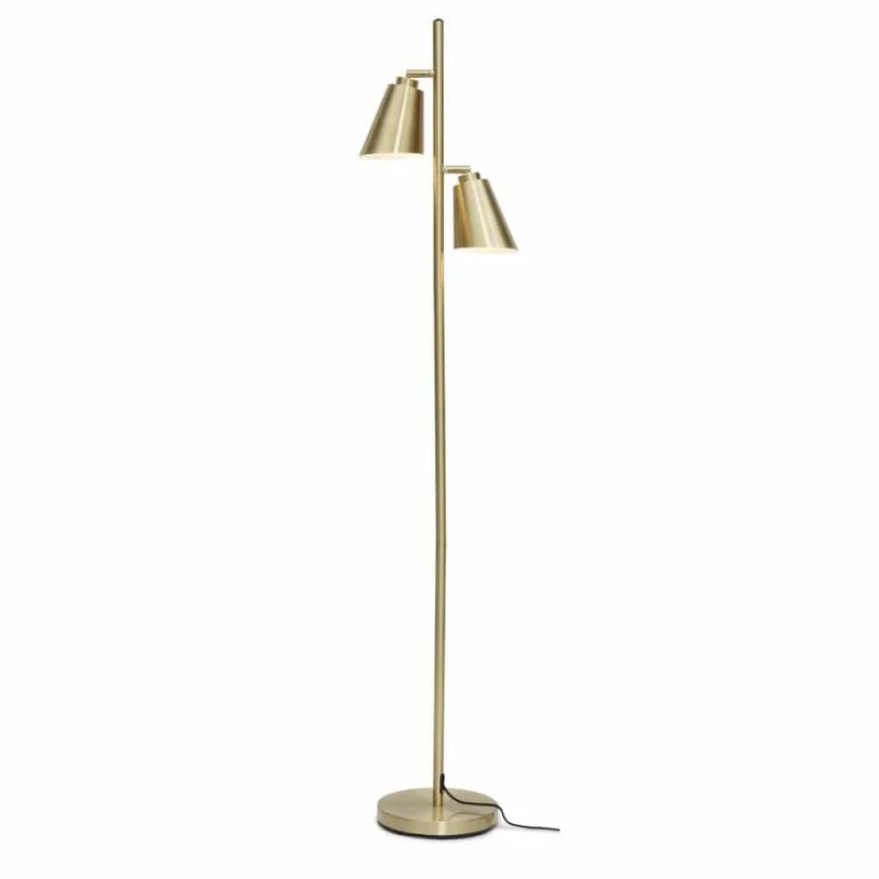 Lampadaire Doré
