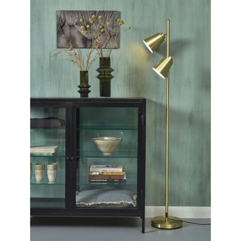 Lampadaire Doré