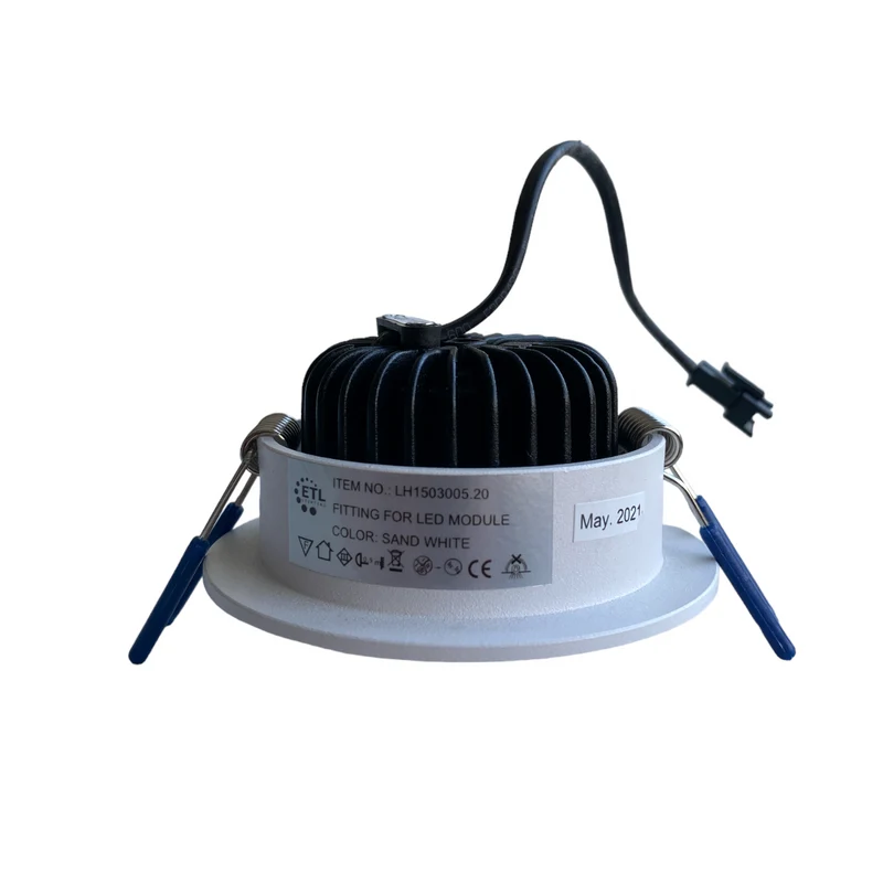 LampTwist Round Recessed Adjustable LED Spotlight Minimal