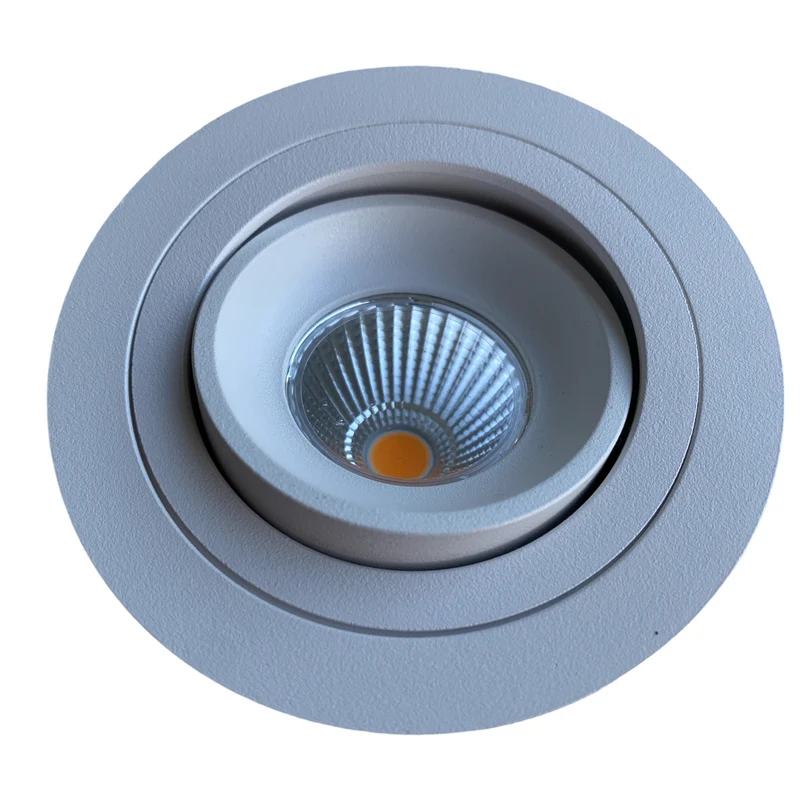 LampTwist Round Recessed Adjustable LED Spotlight