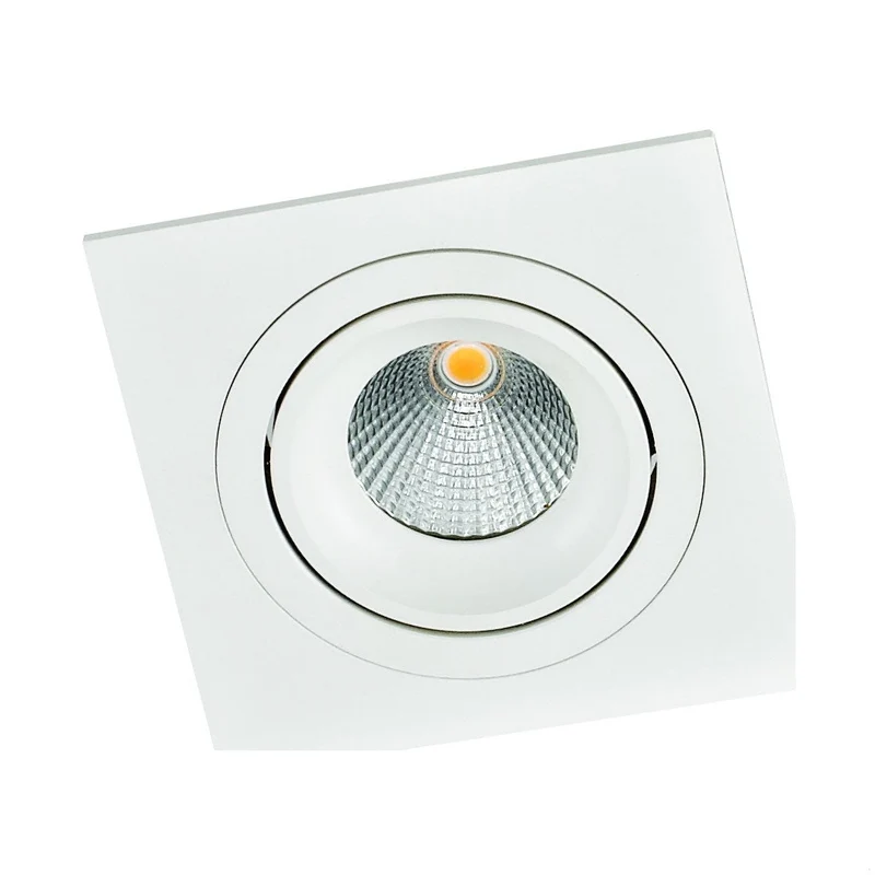 LampTwist Square Recessed Adjustable LED Spotlight