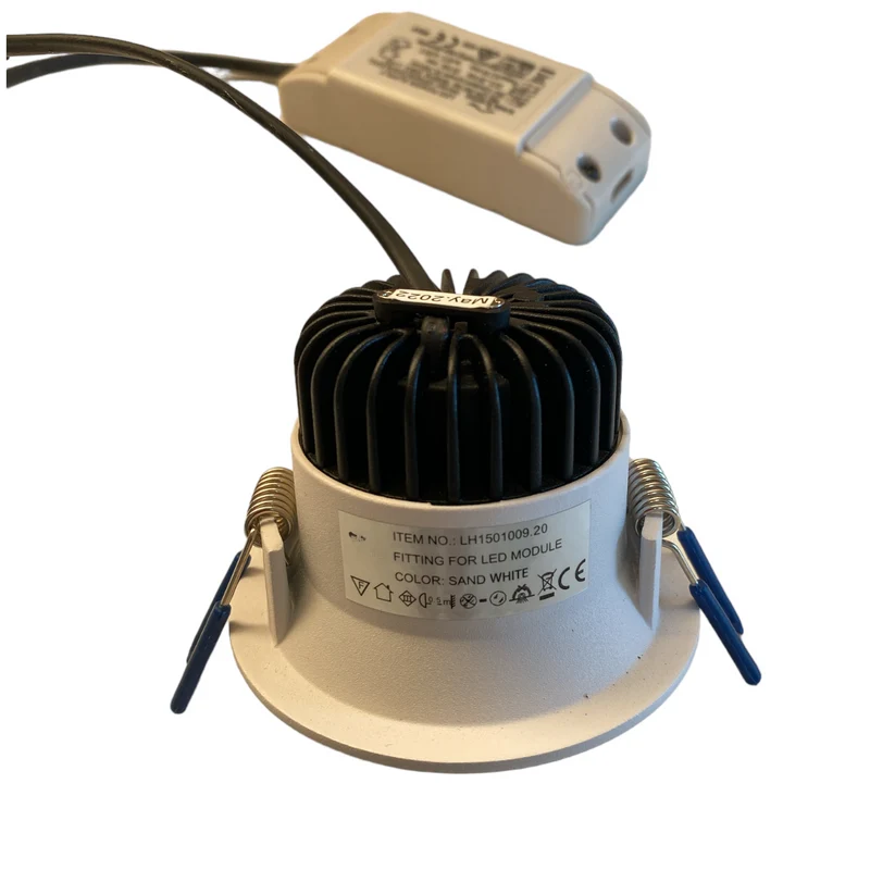LampTwist Round Recessed Conical LED Spotlight