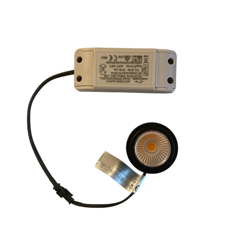 LampTwist Round Recessed Conical LED Spotlight
