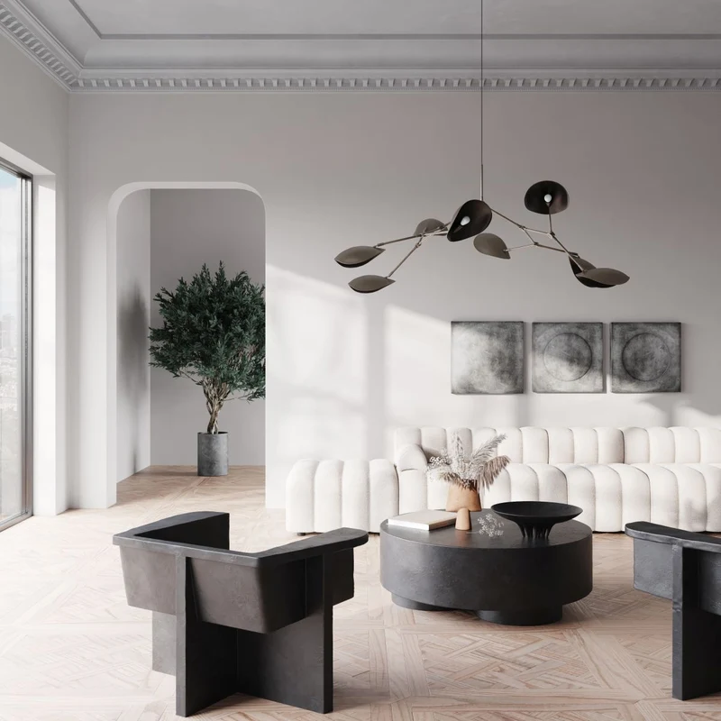 101 Copenhagen Stingray Chandelier Grande
