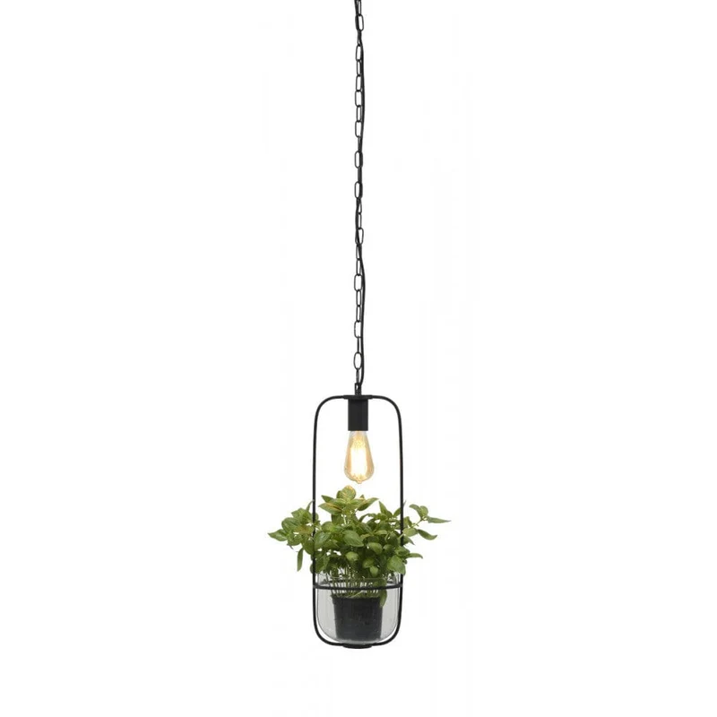Suspension Fer Forgé Noir