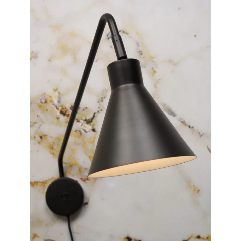 Applique Murale Noire Orientable