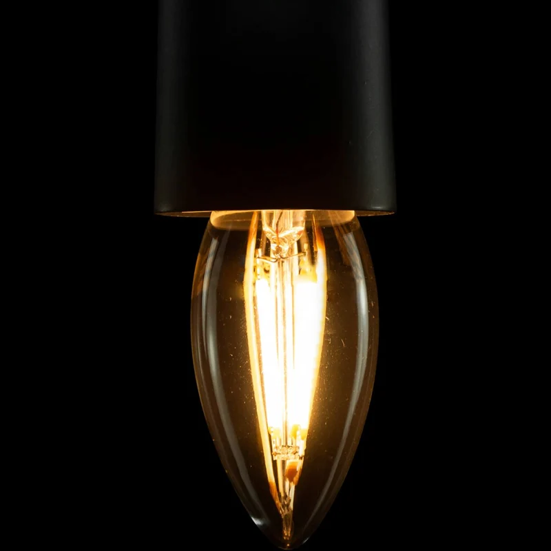 Segula Vintage LED Candle E27 B35 Clear - 270lm 2700K - Dimmable