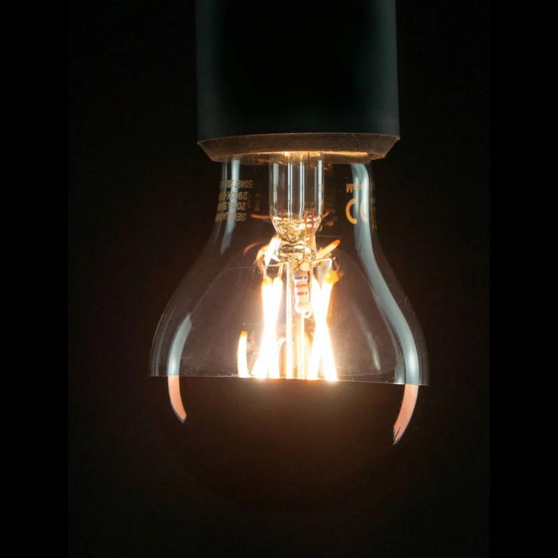 Segula Vintage LED Bulb E27 A67 Mirror Head Copper - 270lm 2700K - Dimmable