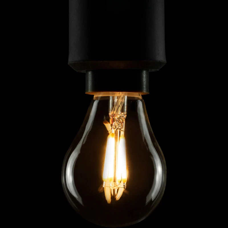 Segula Vintage LED Drop Lamp E14 P48 Clear - 270lm 2700K - Dimmable
