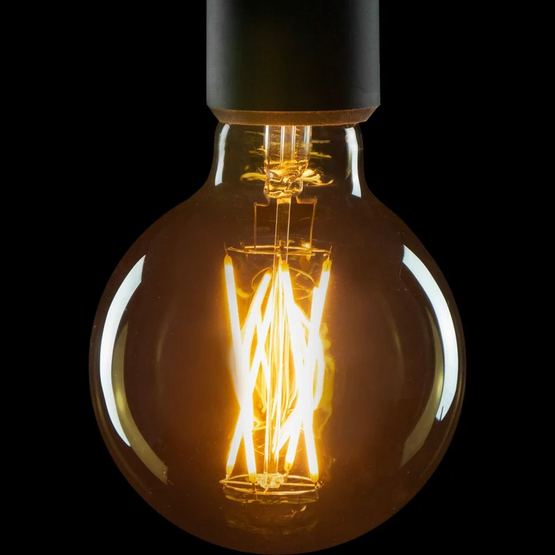 Segula Vintage LED Globe E27 G95 Smokey Grey - 220lm 1900K - Dimmable