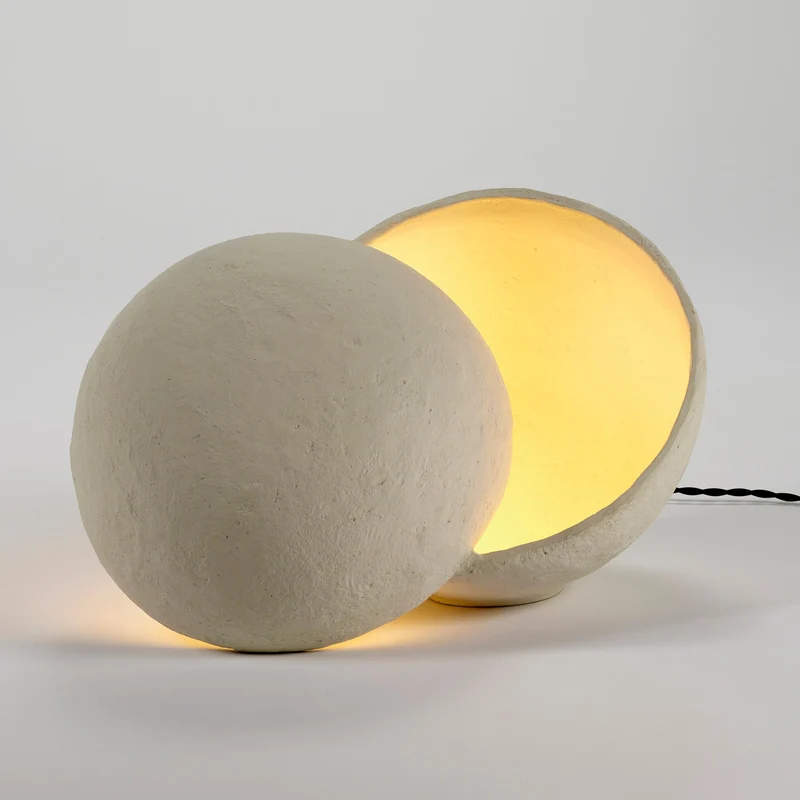 Serax Floor Lamp Papier Maché Earth