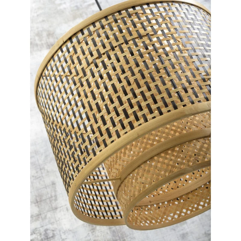 Lampadaire Rotin Bambou