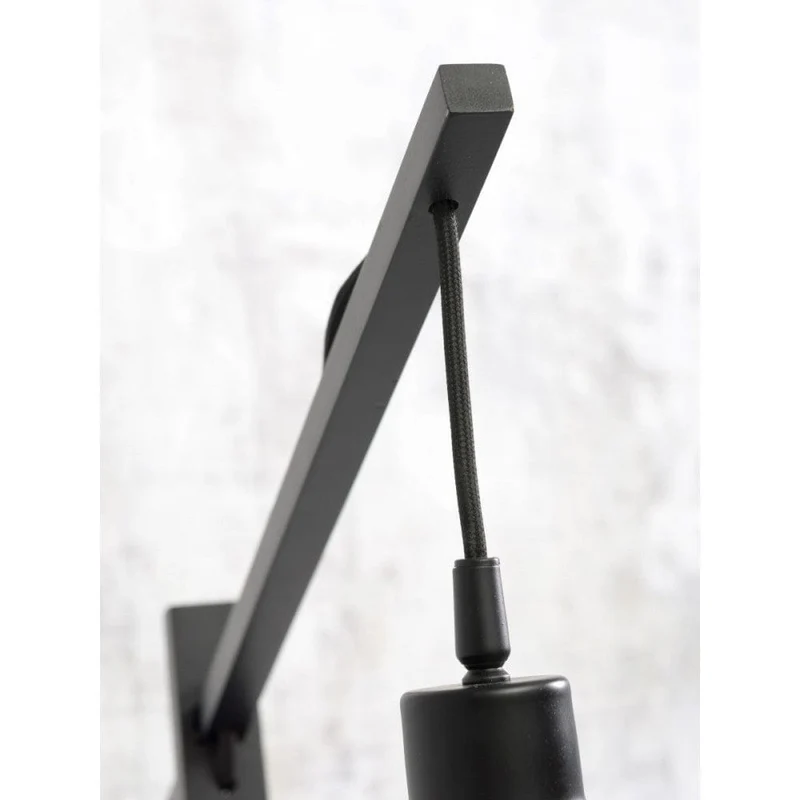 Lampadaire Rotin Bambou