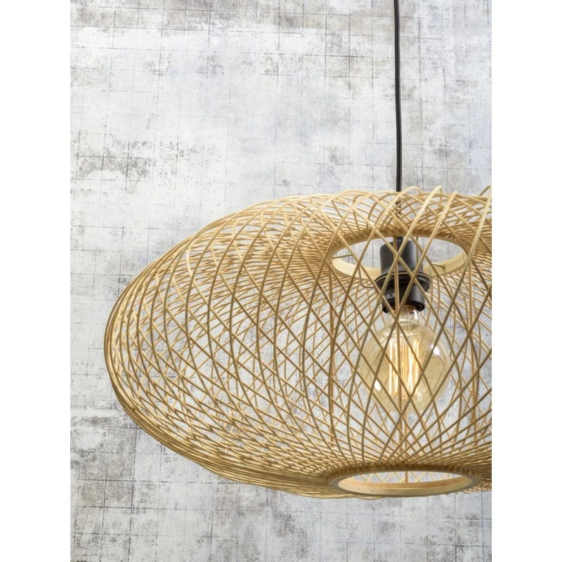 Lampadaire Rotin