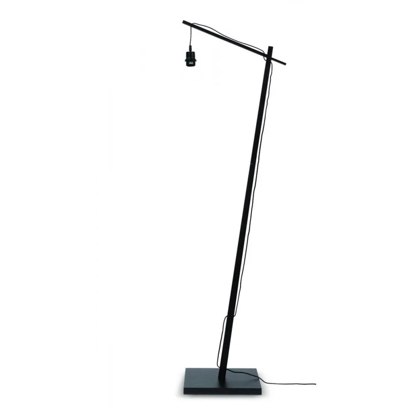 Lampadaire Noir Sur Pied