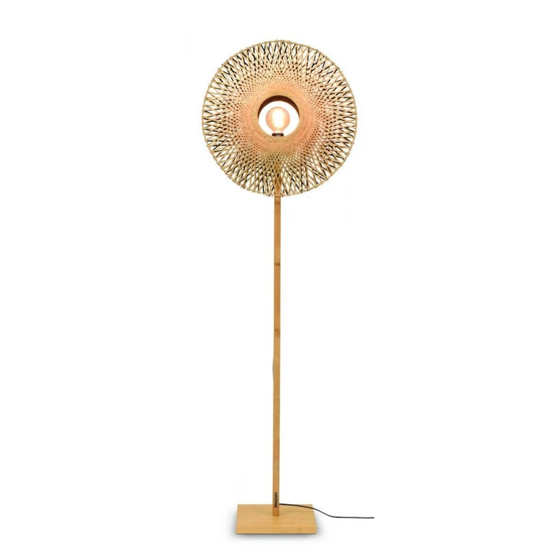 Lampadaire Salon Bambou