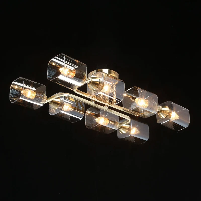 Plafonnier Verre Carré