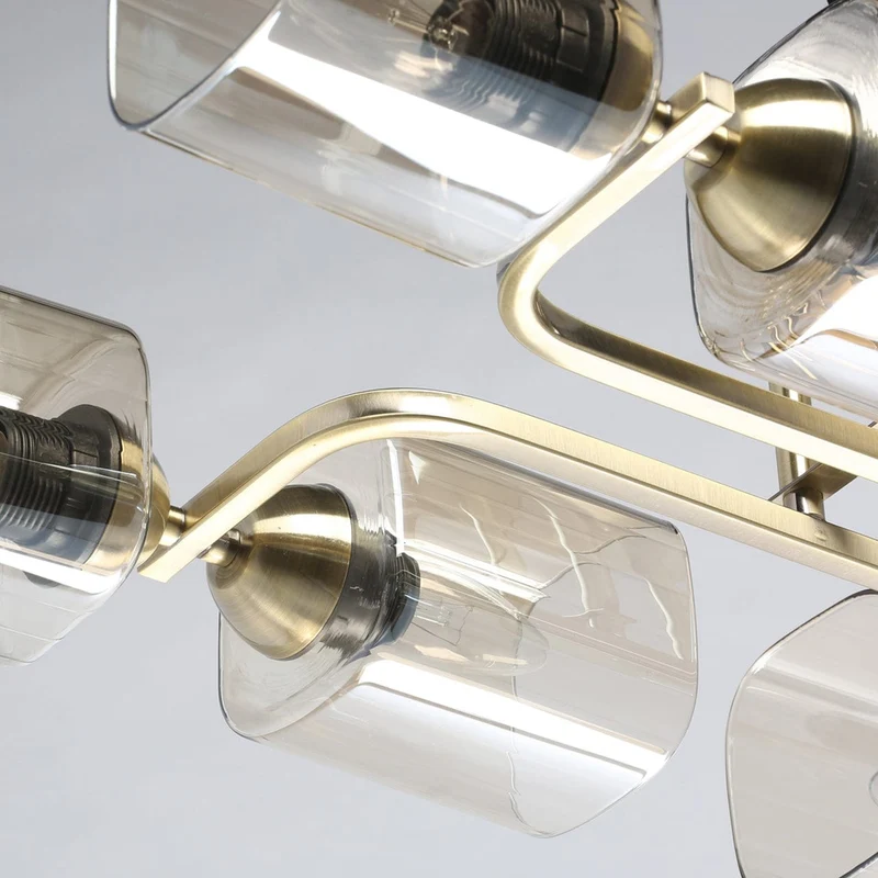 Plafonnier Verre Carré