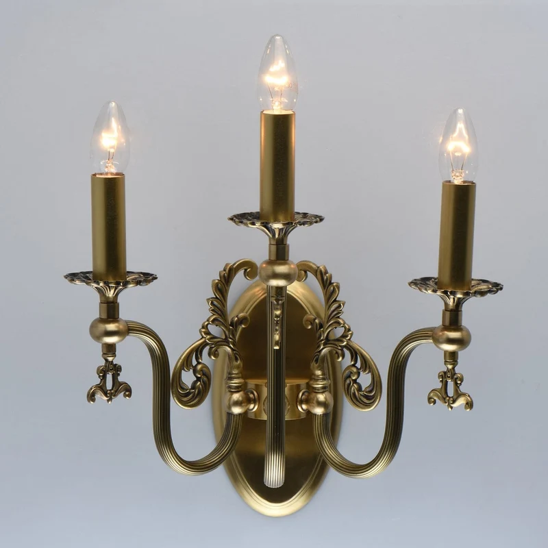 Applique Murale Ancienne Bronze