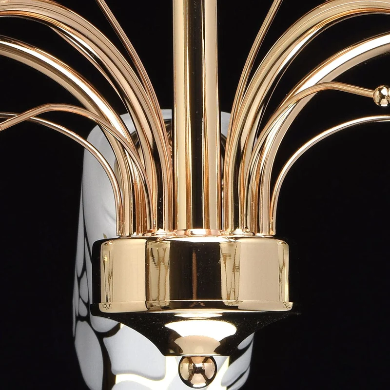 Plafonnier Doré Led
