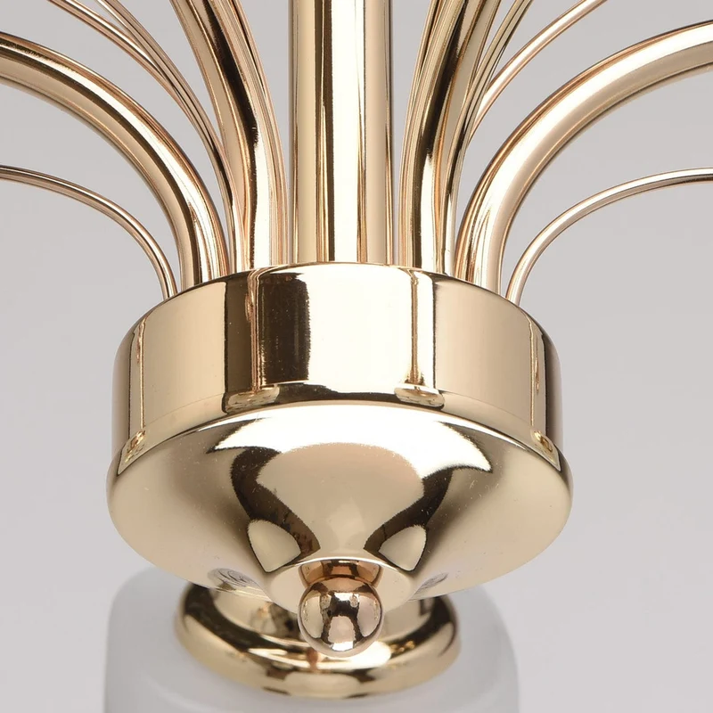 Plafonnier Doré Led