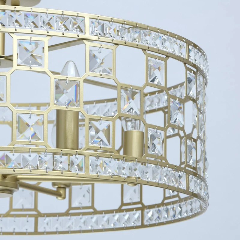 Plafonnier Cristal Pas Cher