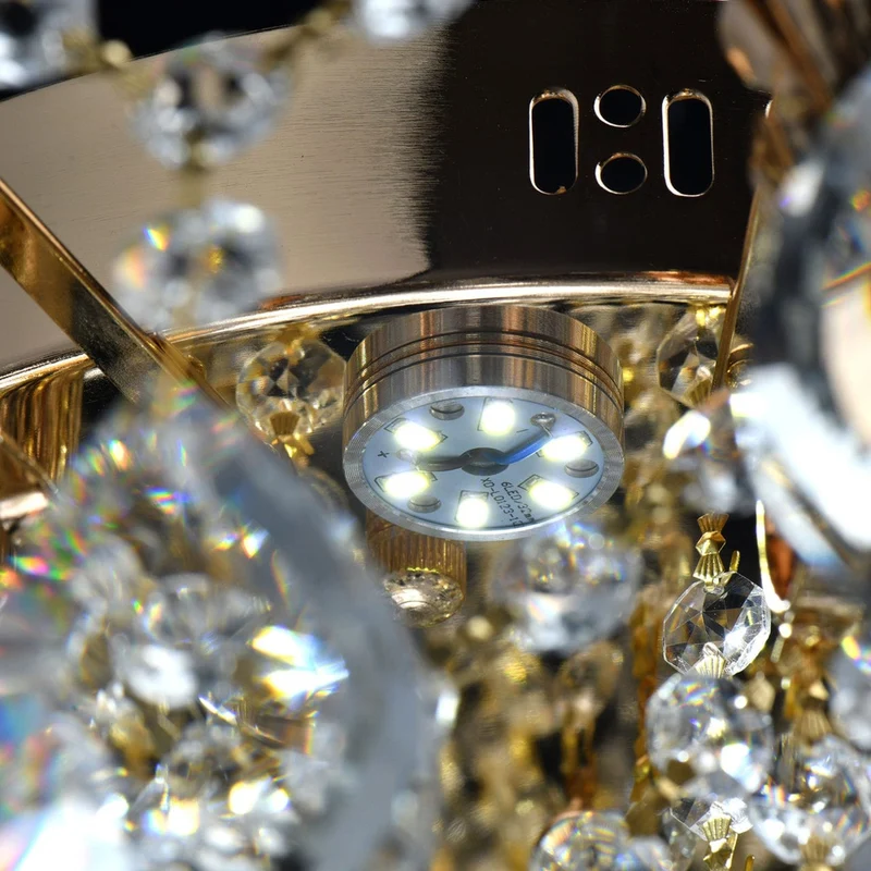 Plafonnier Cristal Led