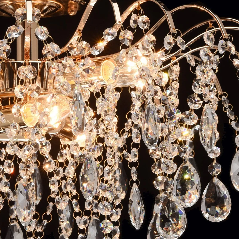 Plafonnier Ancien Cristal