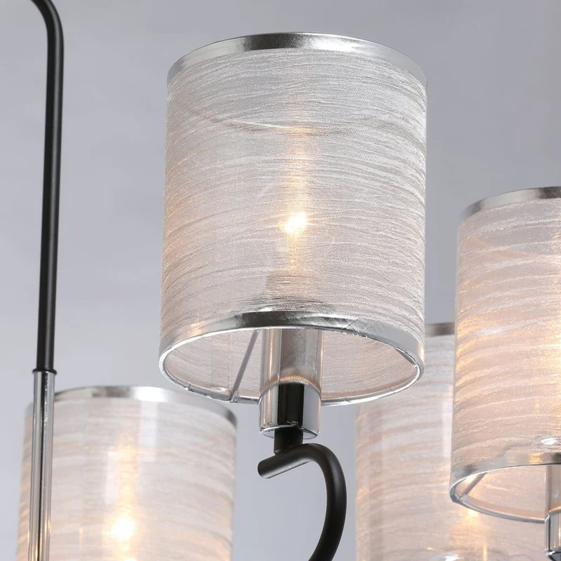 Plafonnier Branche Chrome