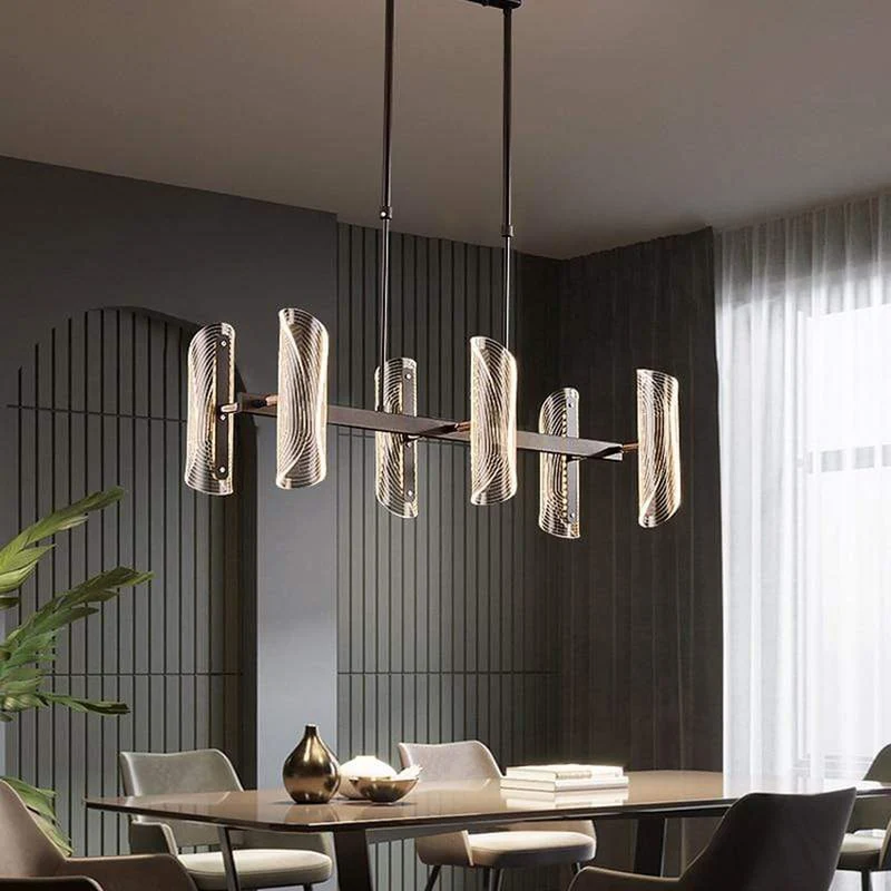 Lustre Design Métal Noir