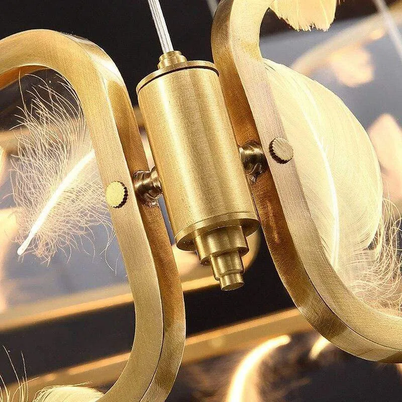 Lustre Cristal Or