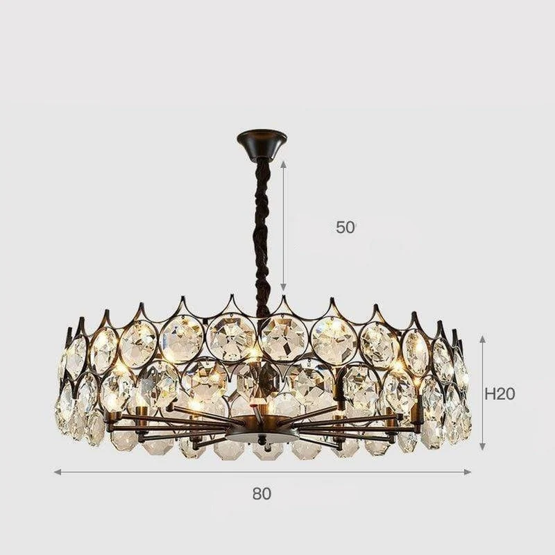 Lustre Design En Verre