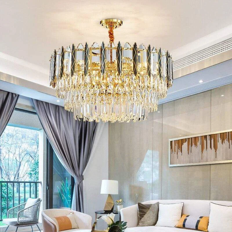 Lustre En Verre Transparent