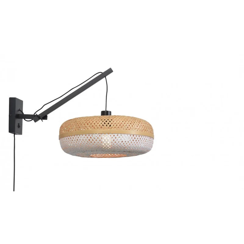 Applique Murale Articulée Métal Bambou