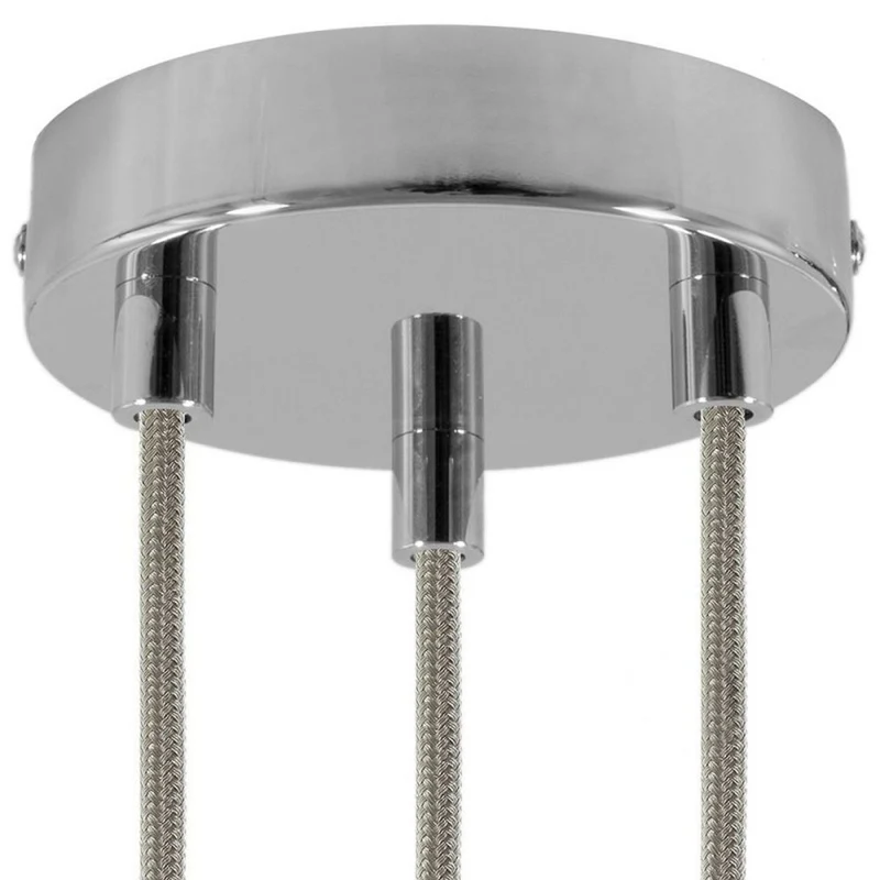 Creative Cables 3 Hole Ceiling Rose Kit