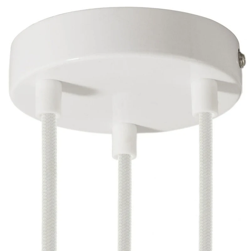 Creative Cables 3 Hole Ceiling Rose Kit