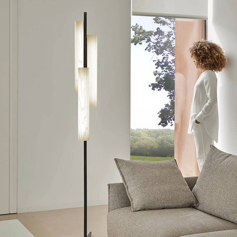 LZF Black Note Triplet LED Floor Lamp