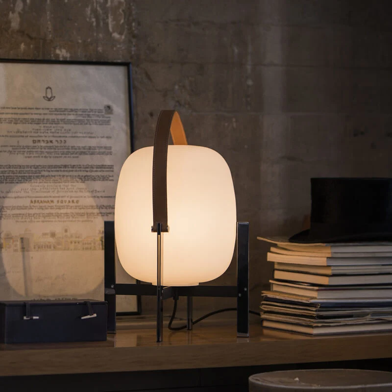 Santa & Cole Cesta Metálica Table Lamp
